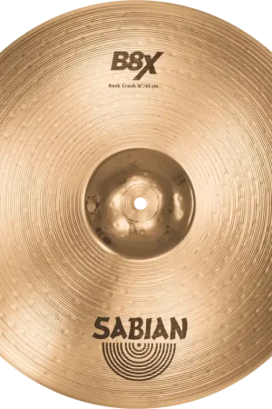 Sabian 41809X Crash B8X 18" Rock | Coup de cœur des clients