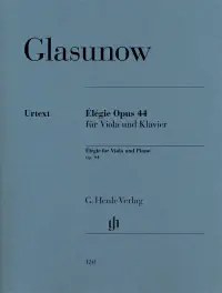 Glazounov A. Elegie OP 44 Alto-2 - Expédition immédiate