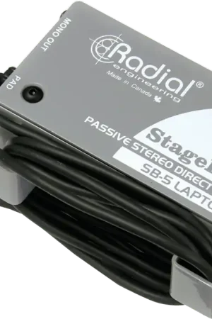 Boite de Direct Radial DI Pour Ordinateur SB-5-LAPTOP - Top des ventes