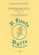 Dernier arrivage | Schneider G.a. Quatuor Avec Flute en Sol Mineur OP 69/3