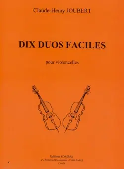 Très apprécié des clients - Joubert C.h. Duos Faciles Violoncelles