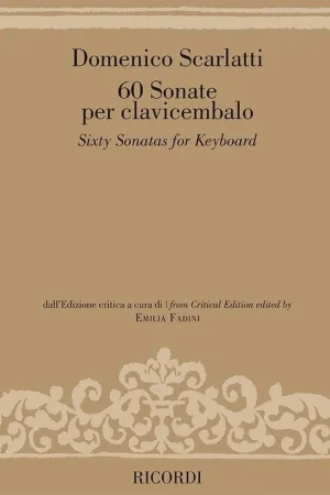 Réduction spéciale - Scarlatti D. 60 Sonates Clavecin