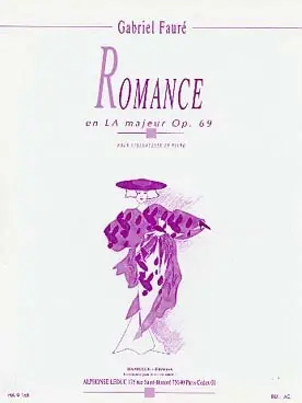 Faure G. Romance OP 69 Violoncelle | Incontournable