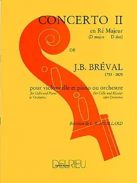 Commandez maintenant - Breval J.b. Concerto N°2 Violoncelle