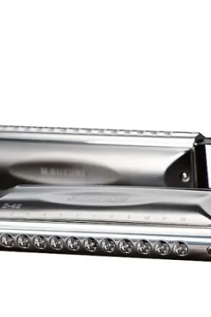 Tout nouveau | Harmonica Suzuki Sirius Argent 48 Trous S48S