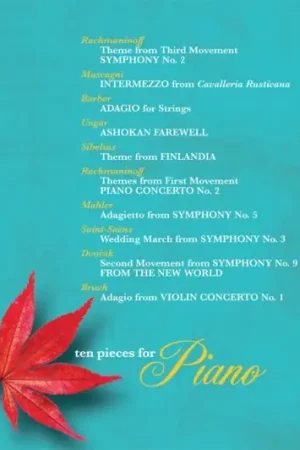 Ten Pieces For Piano - Quantité limitée