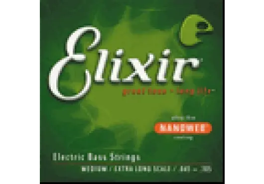 Disponible à la commande - Corde Basse Electrique Elixir Nanoweb 095 REF:15395