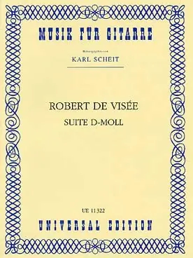 de Visee R. Suite en RE Mineur Guitare-2 - Ne manquez pas cette offre