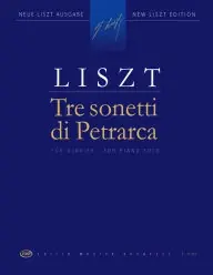 Nouveau au catalogue - Liszt F. Sonnets de Petrarque Piano