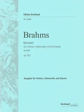 Produit phare | Brahms J. Concerto la Mineur OP 120 Conducteur