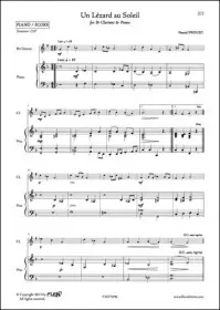Proust P. UN Lezard AU Soleil Clarinette - Remise supplémentaire