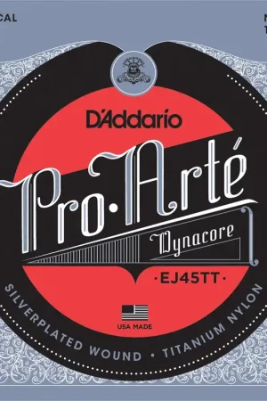 Jeu de Cordes Classique D'addario EJ45TT Composite Normal - Direct fabricant