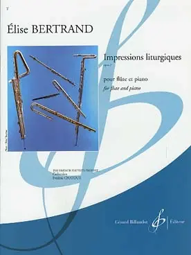 Bertrand E. Impressions Liturgiques OP 2 Flute | Retour gratuit