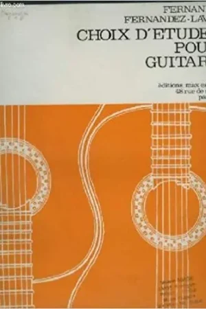 FERNANDEZ-LAVIE F. Choix D'etudes Vol 2 Guitare - Achetez dès maintenant