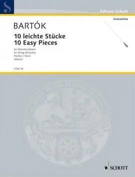 Bartok B. Leitche Stucke Fur Streichorchester Conducteur | Super offre