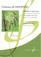 Derniers articles - de Granval C. Prelude et Valse Saxophone Alto