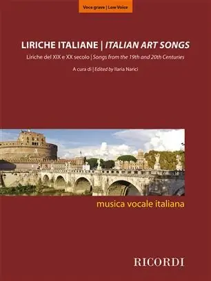 Retour facile | Italian Art Songs Voix Basse
