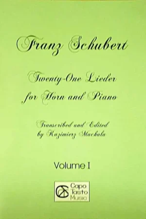 Schubert F. Lieder Vol 1 Cor - Promotion
