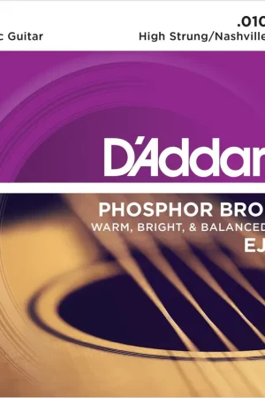 Jeu de Cordes Acoustique D'addario EJ38H 10/27 | Livraison express