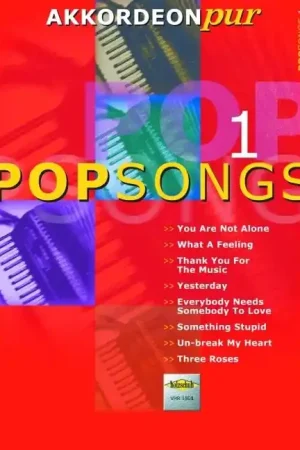 Akkordeon Pur Pop Songs 1 Accordeon | Qualité supérieure