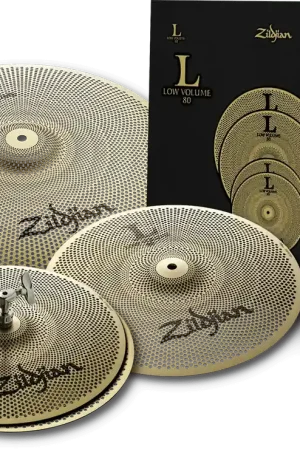 Zildjian L80 Set Low Volume 13"-14"-18" - Promo exceptionnelle