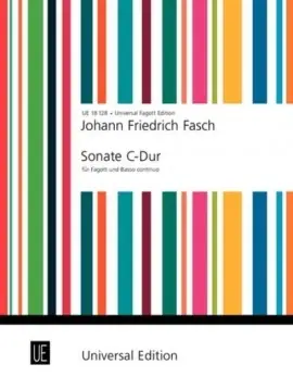 Fasch J.f. Sonate DO Majeur Basson - Derniers exemplaires