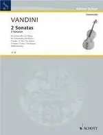 Vandini A. Sonatas Violoncelle - Commandez dès maintenant