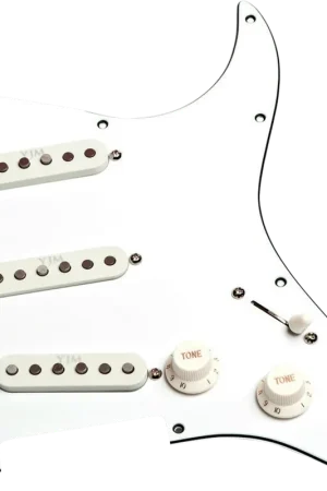 Achetez en ligne - Plaque Avec Micros Guitares Seymour Duncan STK-S10PGD-W
