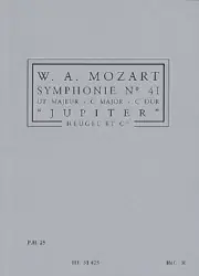 Réduction spéciale - Mozart W.a. Symphonie N°41 P.p.