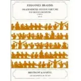 Brahms J. Akademische Festouverture Fur Grosses Orchester Conducteur | Direct usine