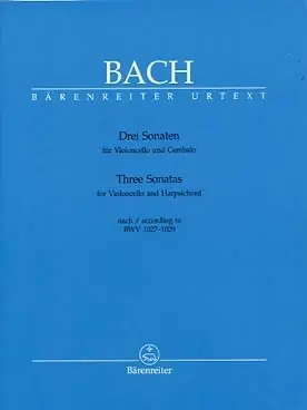 Prix choc - Bach J.s. 3 Sonates Violoncelle