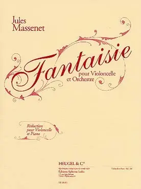 Très demandé | Massenet J. Fantaisie Violoncelle