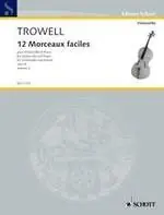 Coup de cœur des clients - Trowell A. Morceaux Faciles Vol 3 Violoncelle