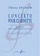 Retour facile - Escaich T. Concerto Clarinette