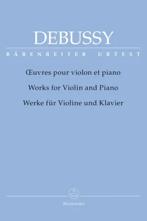Debussy C. Oeuvres Violon - Offre spéciale