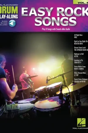 Drum PLAY-ALONG Vol 42: Easy Rock Songs Batterie et Percussion | Tendance