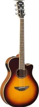 Bien noté | Yamaha APX700IIBS Brown Sunburst