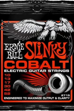 Super offre - Jeu de Cordes Ernie Ball Cobalt Slinky 10-52 2715