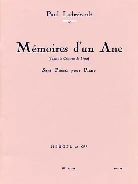 Dernières pièces - Ladmirault P. Memoire D'un Ane Piano
