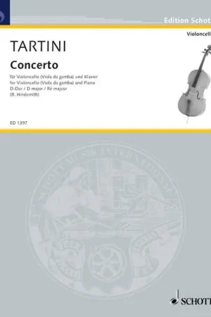 Tartini G. Concerto RE Majeur Violoncelle-1 | Bon prix
