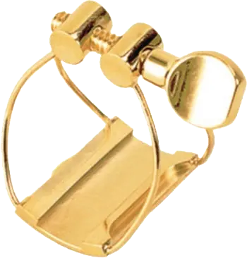 Ligature Saxophone Tenor Brancher Tmg Aurifiee Pour Bec Metal - Nouveau lancement