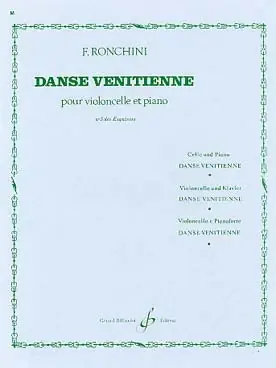 Ronchini F. Danse Venitienne Violoncelle - Prix malin