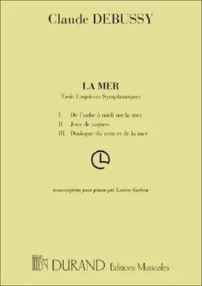 Debussy C. la Mer Piano | Dernier arrivage