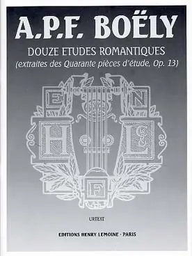 Boely A.p. Etudes Romantiques Piano | Profitez-en maintenant