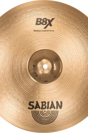 Sabian 41608X Crash B8X 16" Medium | Retour facile