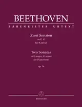 Beethoven L.v. Sonate N°9 et 10 OP 14 Piano - Ajoutez au panier