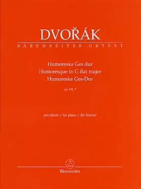Tout nouveau | Dvorak A. Humoresque OP 101 N°7 Piano-1