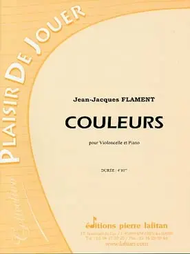 Flament J.j. Couleurs Violoncelle | Petit prix