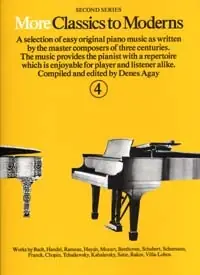 More Classics TO Moderns Vol 4 Piano - Offre à durée limitée