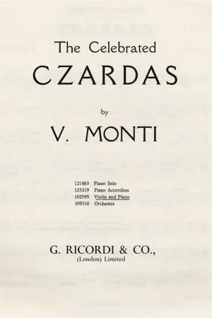 Offre | Monti V. Czardas Violon-3